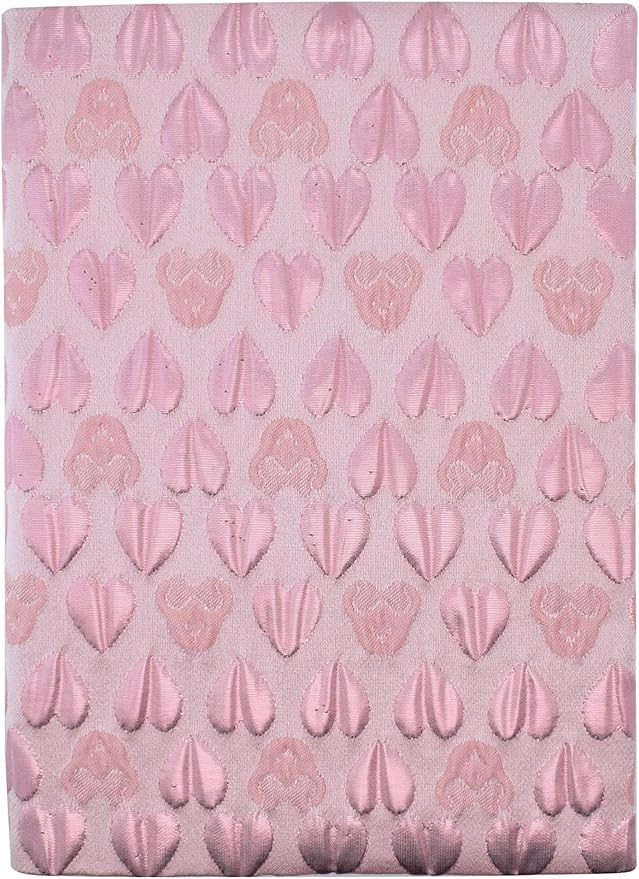 BLBMH A5 Book Covers for Paperbacks Love Adjustable Fabric Book Sleeve Cover Protector Fit for 5.5x8.2 inch Hardcover Softcover Book Novels Notebook - BC33 Pink