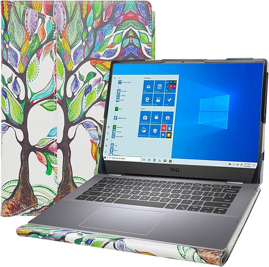 Alapmk Protective Case for 14" Dell Inspiron 14 5425 5420 5430/Inspiron 14 2-in-1 7425 7420/Inspiron 14 Plus 7420 & Asus Vivobook S 14 OLED K3402/M3402[Not fit Inspiron 14 5410 5418],Love Tree