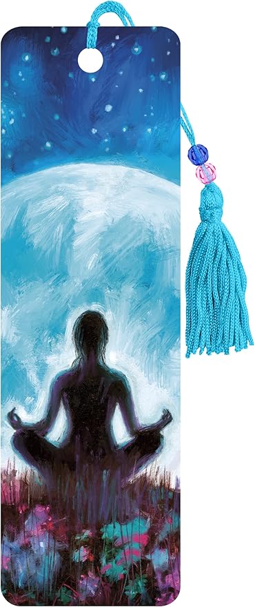 Animal Club - Yoga Moon Premier Bookmark Stationery