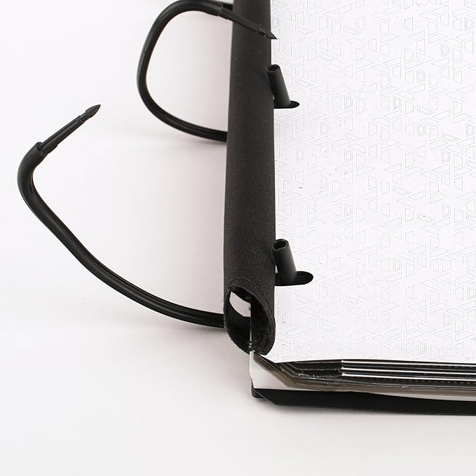 Five Star Flex Refillable Notebook + Study App, College Ruled Paper, 1-1/2 Inch TechLock Rings, Pockets, Tabs and Dividers, 300 Sheet Capacity, White (29324AE2)