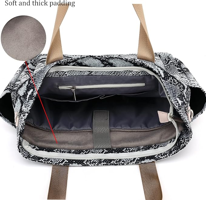 canvaslife Laptop Briefcase, Practical Waterproof Versatile Laptop Shoulder Messenger Bag (15 "-15.6" A-10)