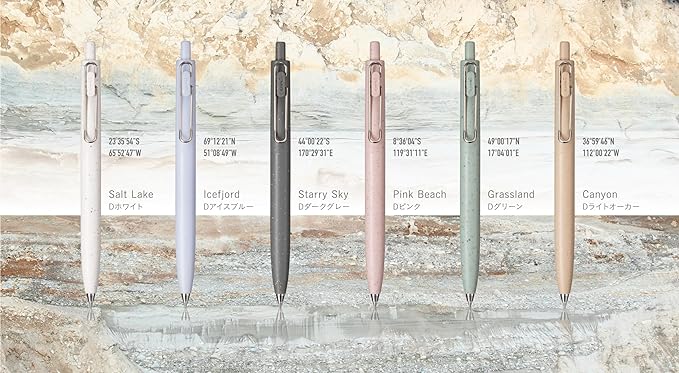 Mitsubishi Pencil UMNSFT05D.13 Gel Ballpoint Pen Uni-Ball One F 0.5 D Pink