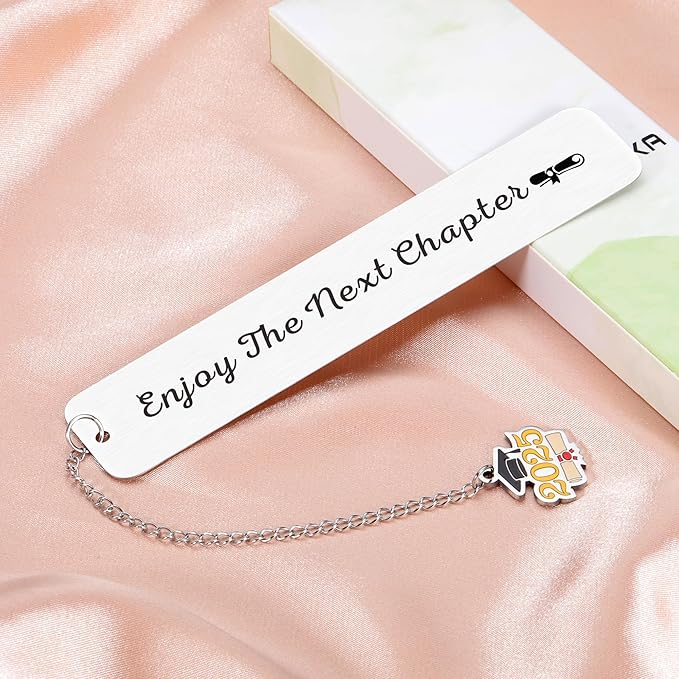 2025 Graduation Bookmark Gifts for Women Men Graduation Gifts for Him Her College Graduation Gifts for Boys Girls Class of 2025 High School Graduation Gifts for Senior Students PhD Graduation