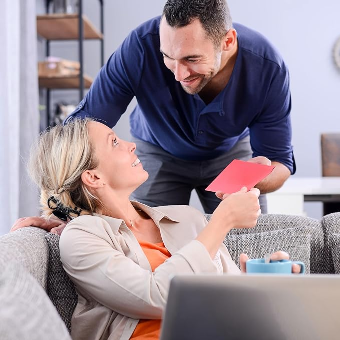 Cheerin Romantic Anniversary Cards for Him and Her - Cute Anniversary Card for Girlfriend and Boyfriend - Funny Birthday Card for Husband and Wife