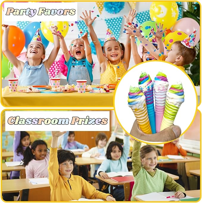 Easter Baskets Kawaii Squishy Pens 4Pcs Cute & Fun Pens for Stationary & Cool Pen for Teenage Gifts for Tweens Back to School Supplies