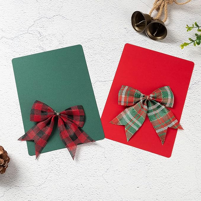 Wishop A7 Colorful Gummed Envelopes and Blank Cards 24 Pieces A7 Envelopes and 24 Pieces 5x7 Colorful Flat Cards for Weddings, Invitations, Birthday, Baby Shower (Multicolor)