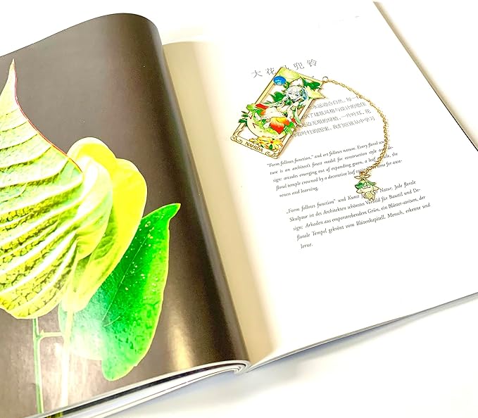 Metal Bookmarks - Genshin Impact Nahida Brass Bookmarks with 3D Display Box for Women Men Sisters Friends - Perfect Birthday Gifts for Book Lovers