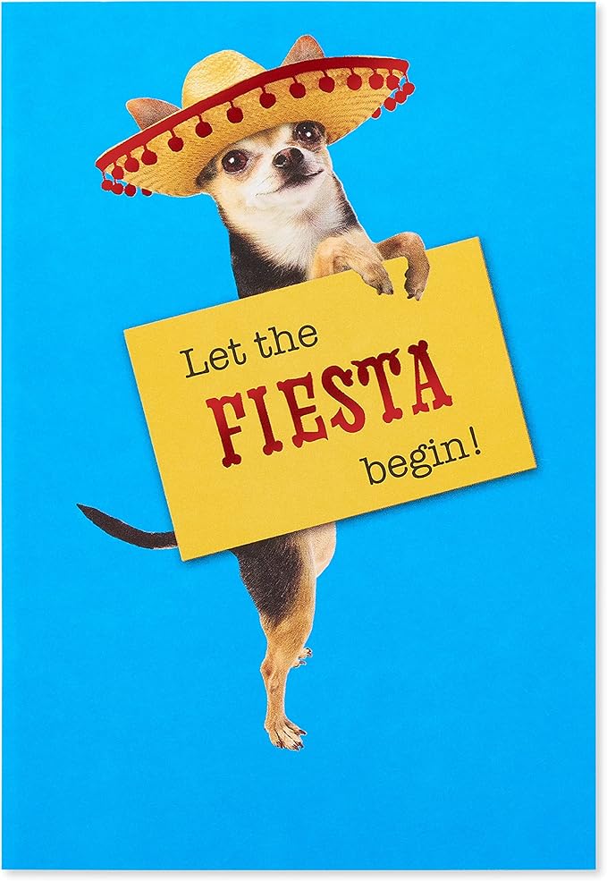 American Greetings Birthday Card (Fiesta)