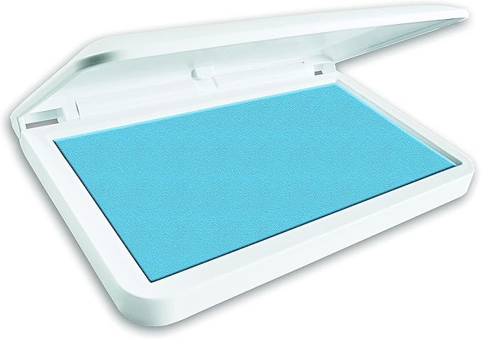 COLOP Make Series, Ink Stamp Pads, with Non-Toxic Premium Ink, Water-Based Acid-Free (Calm Blue, Make 1-1-15/16" x 3-1/2")