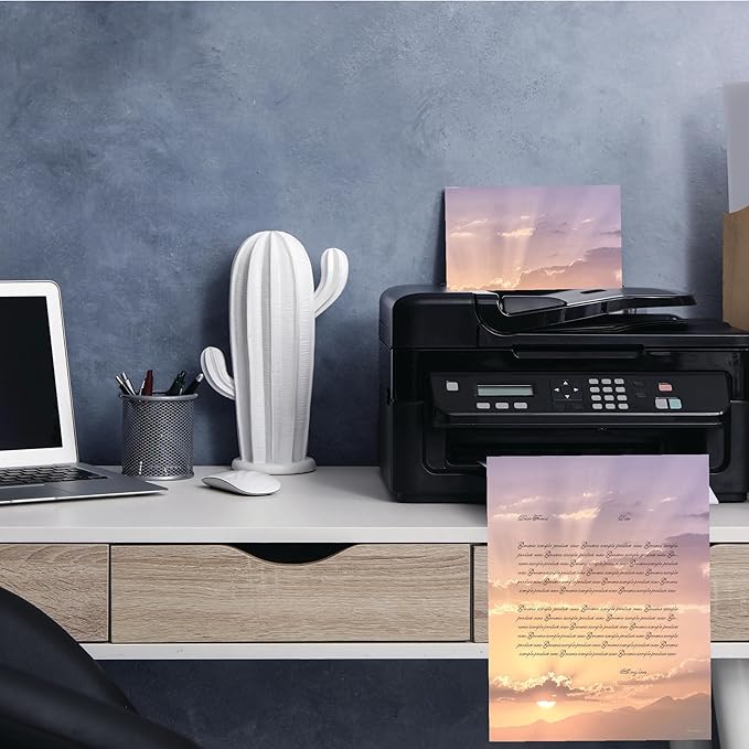 At Sunset Letterhead Laser & Inkjet Printer Paper (100 Sheets)