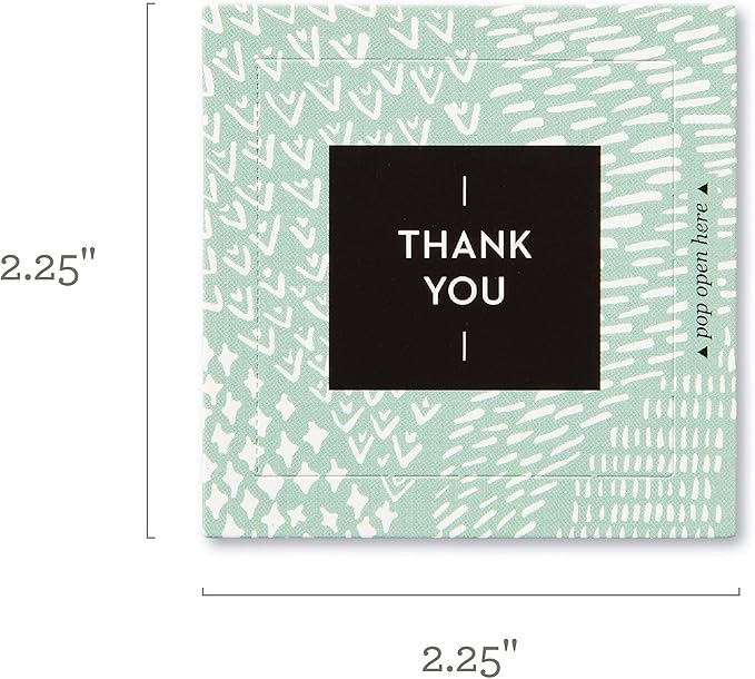 Compendium ThoughtFulls Pop-Open Cards — Thank You — 30 Pop-Open Cards, Each with a Different Inspiring Message Inside