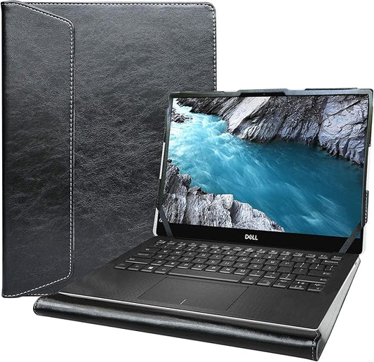 Alapmk Protective Case for 13.3" Dell XPS 13 2-in-1 7390 9310/Latitude 9330 9340 & Yoga Slim 7i Carbon/ThinkPad X1 Nano 13/ideapad S540-13IML [Not fit XPS 13 2-in-1 9365/XPS 13 7390 9310 9300],Black