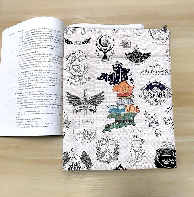 Velaris The City of Starlight Book Sleeve for Book Lover -to The Stars Who Listen, Book Inspired Gift, Book Sleeve for Lovers Gift