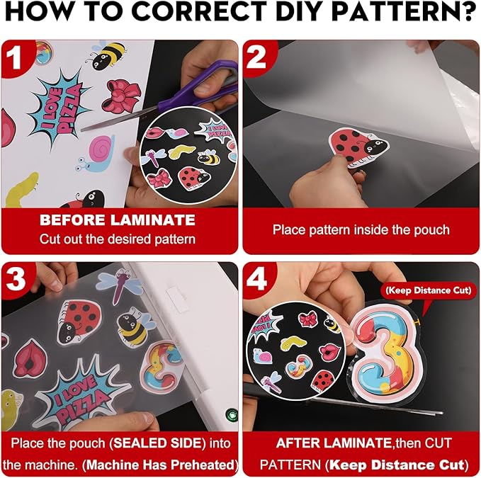 CAREGY 500 Pack Laminating Sheets,Thermal Laminating Pouches, 3 Mil, 9 x 11.5 Inches Lamination Sheet Paper for Laminator, Round Corner Letter Size