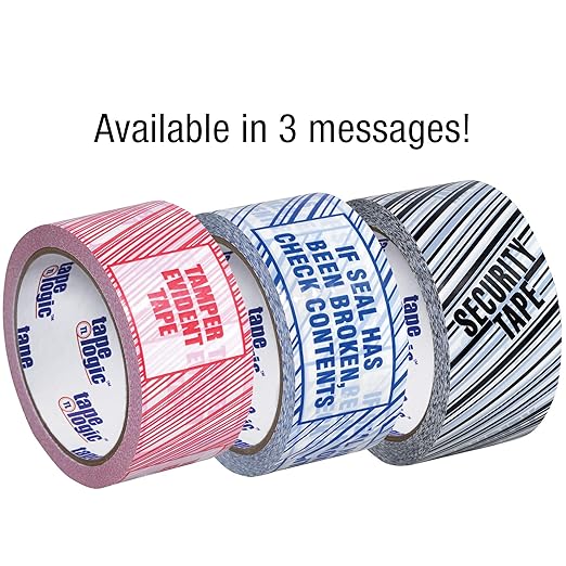 Aviditi Tape Logic, If Seal Has Been Printed Security Packing Tape, 3 Inch x 110 Yards, 2.5 Mil Thick, for Identification of Tampered Packages (24 Rolls)