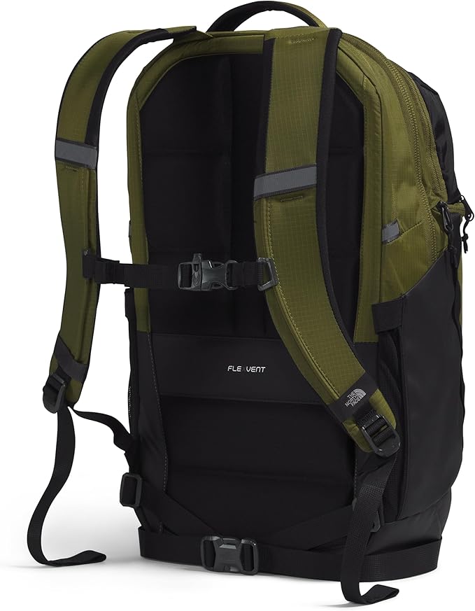 THE NORTH FACE Surge Commuter Laptop Backpack, Forest Olive/TNF Black, One Size
