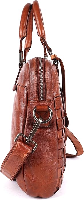 Genuine Leather Laptop Bag For Men 15 Inch, Messenger Bag For Women