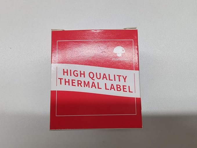 Phomemo Circle Thermal Sticker Label, Compatible with M110/M220/M150/M250/M120/M100/M200 Label Maker, Khaki Round Thermal Label, Size 1.96" x 1.96"