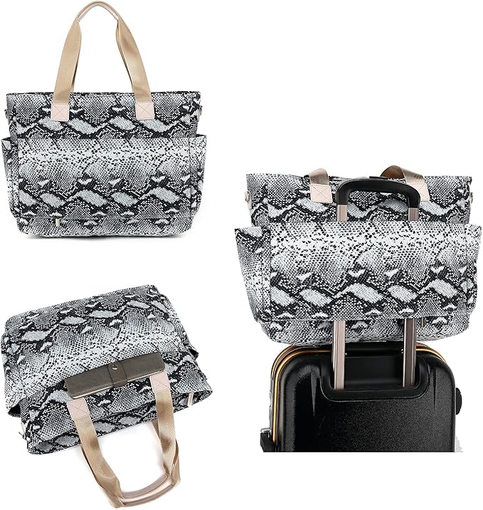 canvaslife Laptop Briefcase, Practical Waterproof Versatile Laptop Shoulder Messenger Bag (15 "-15.6" A-10)