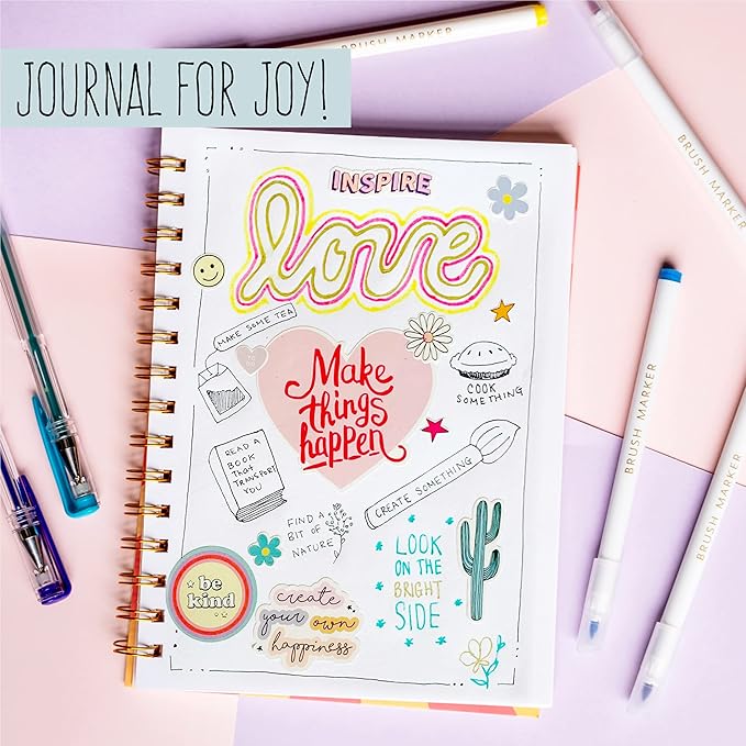 STMT D.I.Y. Artist Stationery Set, Art Journal Kit, Watercolor Kit, DIY Journaling Set for Girls Ages - 8+