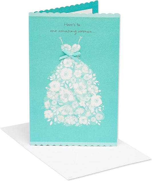 American Greetings Bridal Shower Card (Amazing Woman)