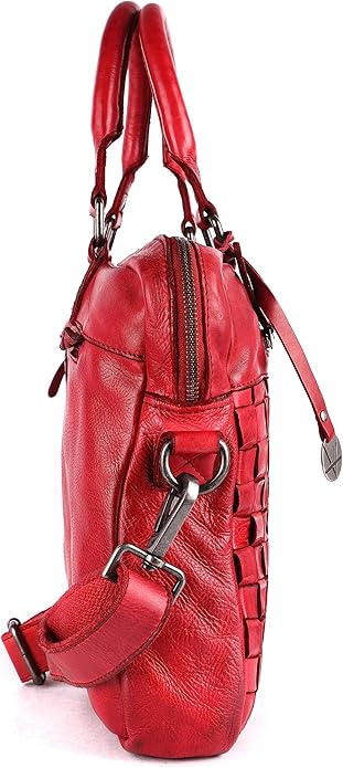 Genuine Leather Laptop Bag For Men 15 Inch, Messenger Bag For Women