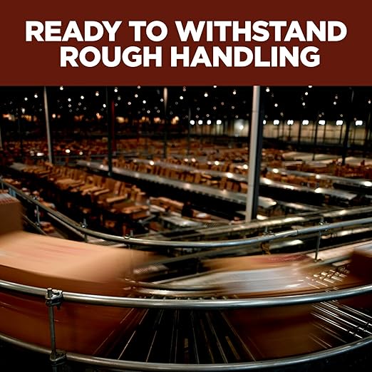 Scotch Greener Commercial Grade Shipping Packaging Tape, 1.88"x 49.2 yd, Great for Packing, Shipping & Moving, 6 Rolls (3750G-6)