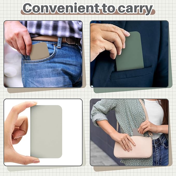 Outus 36 Pcs Pocket Notebook Mini Journal 2.5" x 4" Kraft Paper Mini Notepad Bulk Softcover Pocket Notepad Memo Diary Subject Notebooks for Student Traveler School(Dark Color)