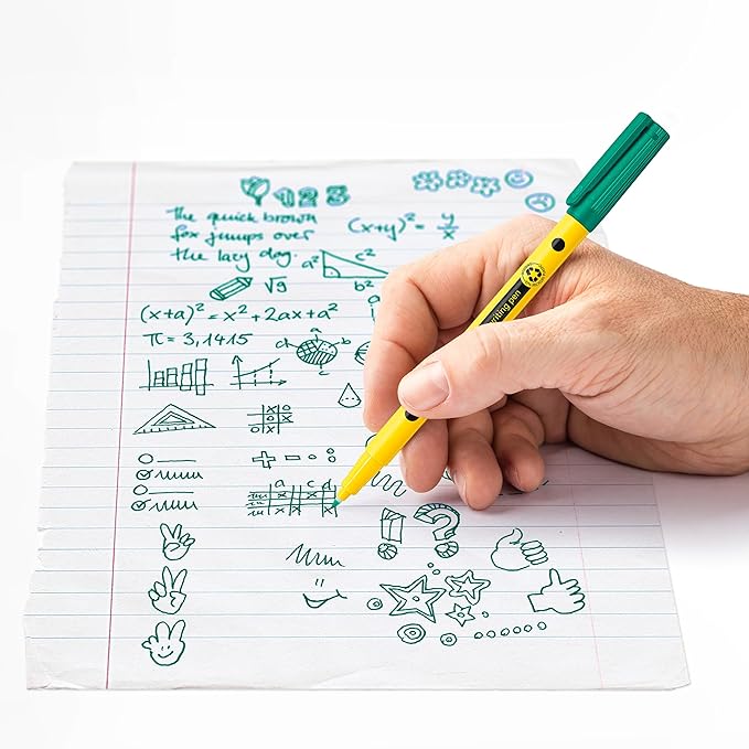 STAEDTLER 307-5 CT50 Noris Handwriting Pen - Green (Tub of 50)