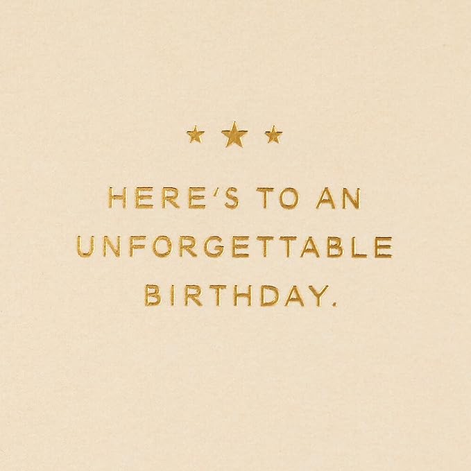 Hallmark Signature Birthday Card (Cheers to You)