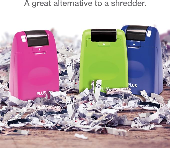 Plus Guard Your Id Roller Stamp, White