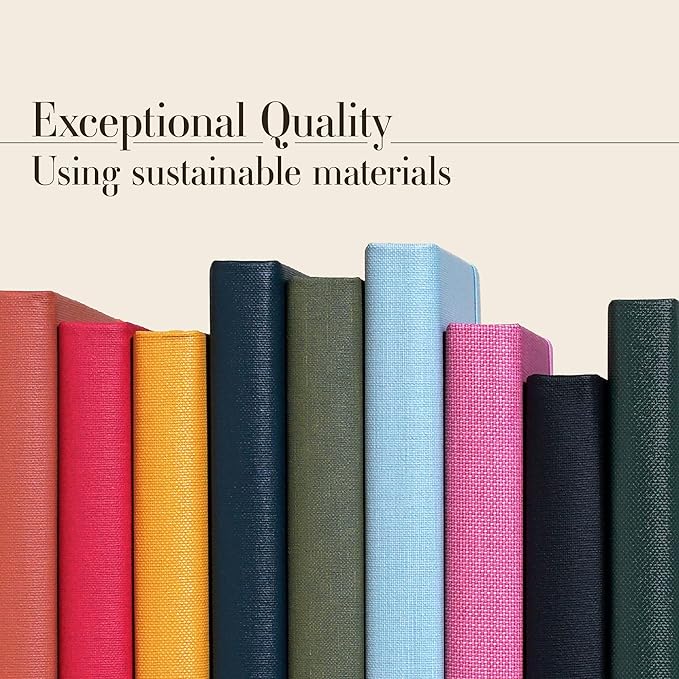 Hardcover Ruled Journal with Thick 100 gsm College Ruled Paper A5 size (8.3 inches x 5.4 inches) - Daily Writing Notebook Journal for Travel, School and Office Use - Diary Journal for Women and Men - Nutmeg