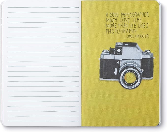 Compendium Softcover Journal - It's not what you look at that matters, it's what you see. – A Write Now Journal with 128 Lined Pages, 5″W x 8″H