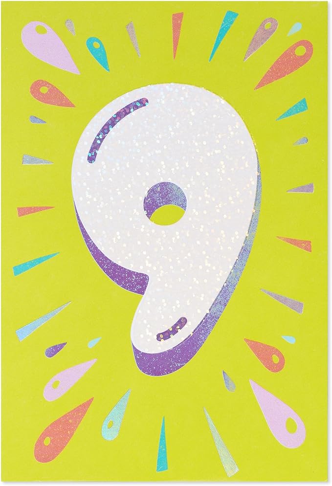 American Greetings 9th Birthday Card (9 Times Better)