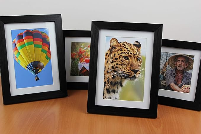 PPD Glossy Photo Paper for Inkjet Printer, 4 x 6" Premium Quality Printable Sheets for Custom Picture, Professional Photographic Instant Dry For with Normal, Dye or Pigment Ink (100 Pack/255 gsm)