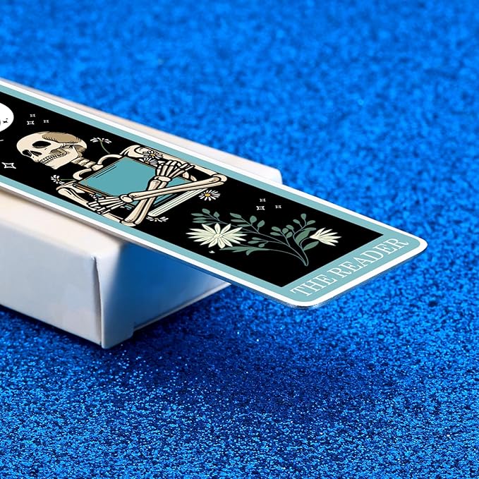 Octamber Bookmarks for Women Men, Christmas Bookmarks, Book Lovers Gifts, Mens Stocking Stuffers, Stocking Stuffers for Adults Funny Bookmarks, Cute Bookmarks for Women, Bookish Gifts, Gothic Gifts