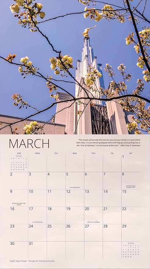 The Mountain of the Lord’s House: Scott Jarvie 2025 Calendar