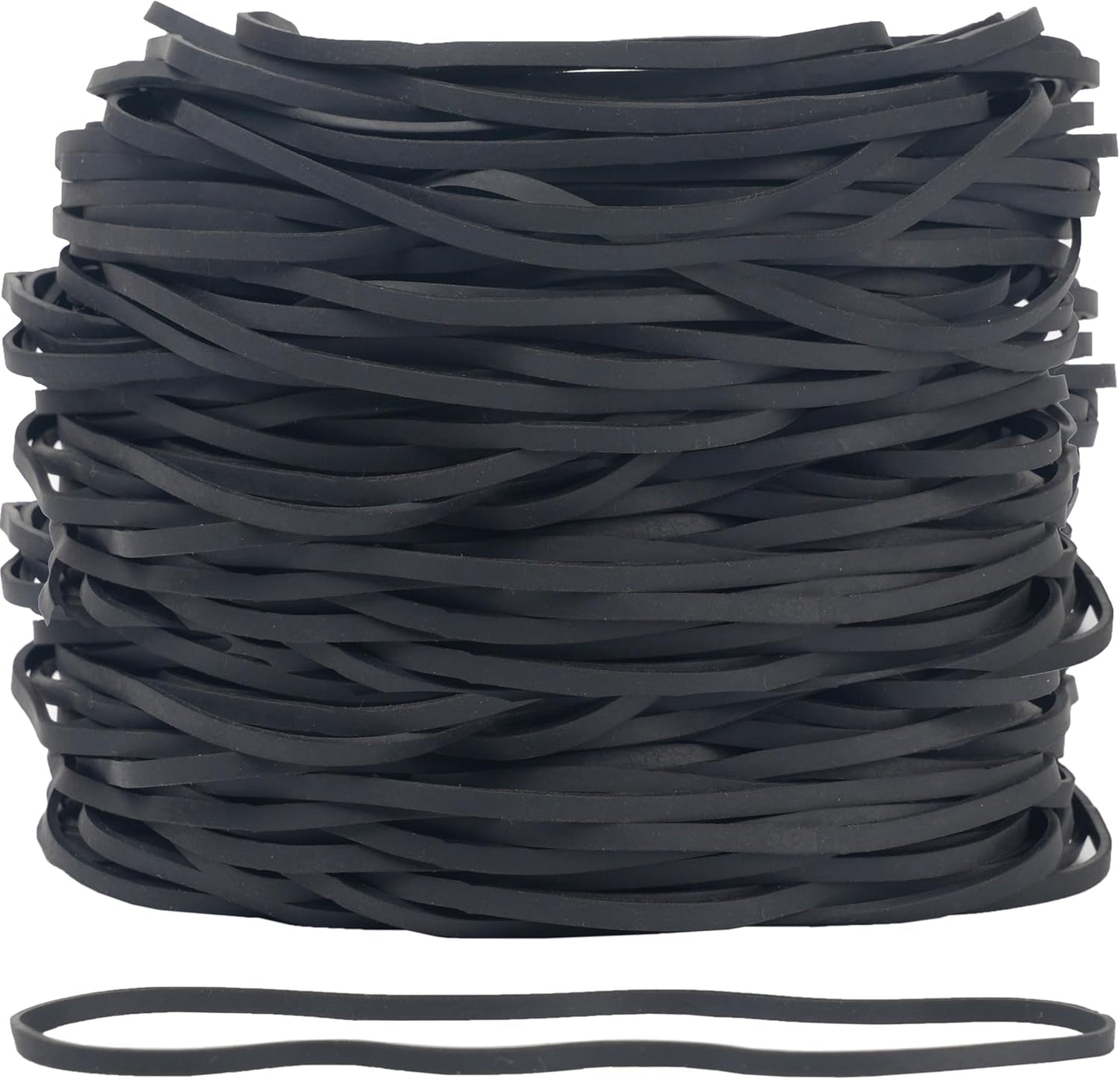 Rubber Bands Garbage Can Bands Elastic Large Size #117B 120 Pcs Trash Can Rubber Bands Elastics Bands 7 inch Assorted Color For Office Supplies Home