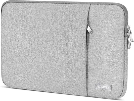 Portable Monitor Case 18.5 Inch,Protective Carrying Sleeve for Most 18.5 in Portable Monitors,Water Resistant Portable Laptop Display Bag with Accessory Pocket,Size-17.7"x11.2" Gray