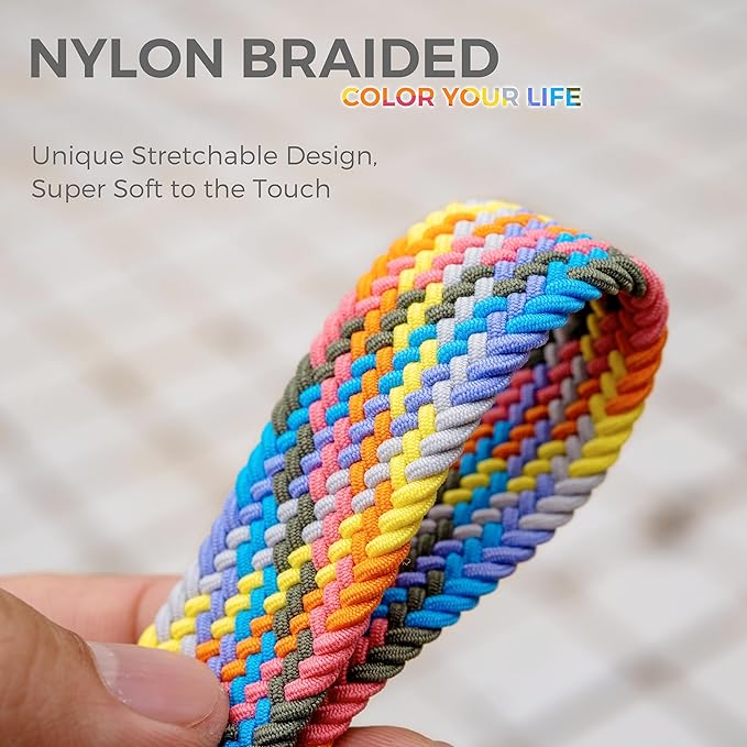 SENLLY Wristlet Lanyard, Stretchy Keychain Holder, Original Elastic Anti-Drop Design Keyring