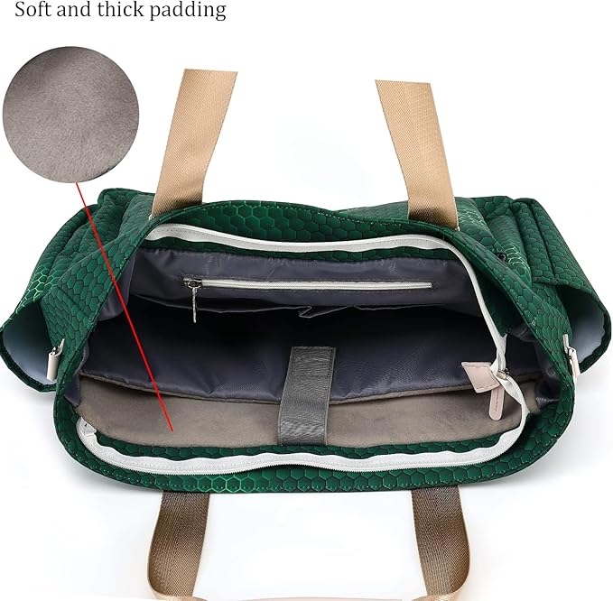 canvaslife Laptop Briefcase, Practical Waterproof Versatile Laptop Shoulder Messenger Bag (15 "-15.6" A-9)