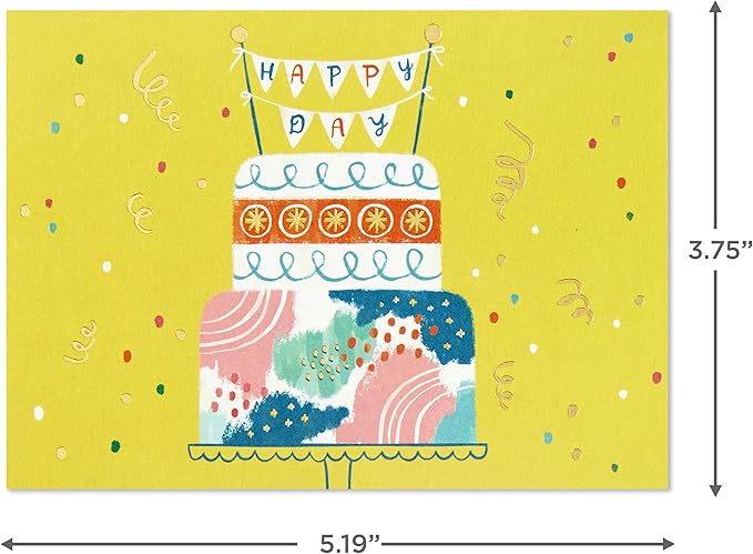 Hallmark Pack of 30 Assorted Boxed Greeting Cards, Good Vibes—Birthday, Thinking of You, Thank You , Blank Cards