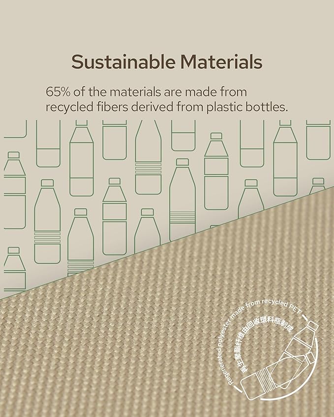 Slim Laptop Sleeve with a Back Zipper Pocket Designed for M1/M2/M3 MacBook Pro/Air (Latte, for 14.2-inch MacBook Pro (M1/M2/M3))