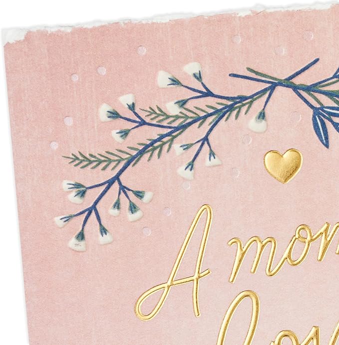 Hallmark Sympathy Card for Loss of Mom (A Mom's Love Never Ends)