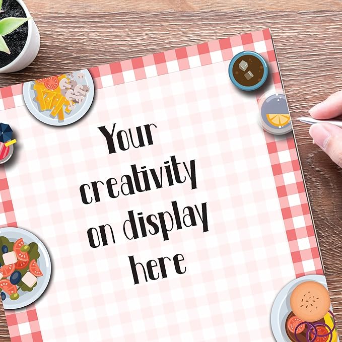 Summertime Backyard BBQ Letterhead Laser & Inkjet Printer Paper, 25 pack