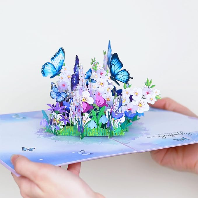 Paper With Deespest Sympathy Pop Up Greeting Card, With Deepest Sympathy Card Loss of Pet, Mom, Mother, Father, Dad,Child, Grandma, Thinking Of You Card, Sympathy Quilling Card for Loved One with