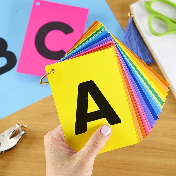 Astrobrights Colored Cardstock, 8.5” x 11”, 65 lb / 176 gsm, "Spectrum" 25-Color Assortment, 75 Sheets (80944-01)