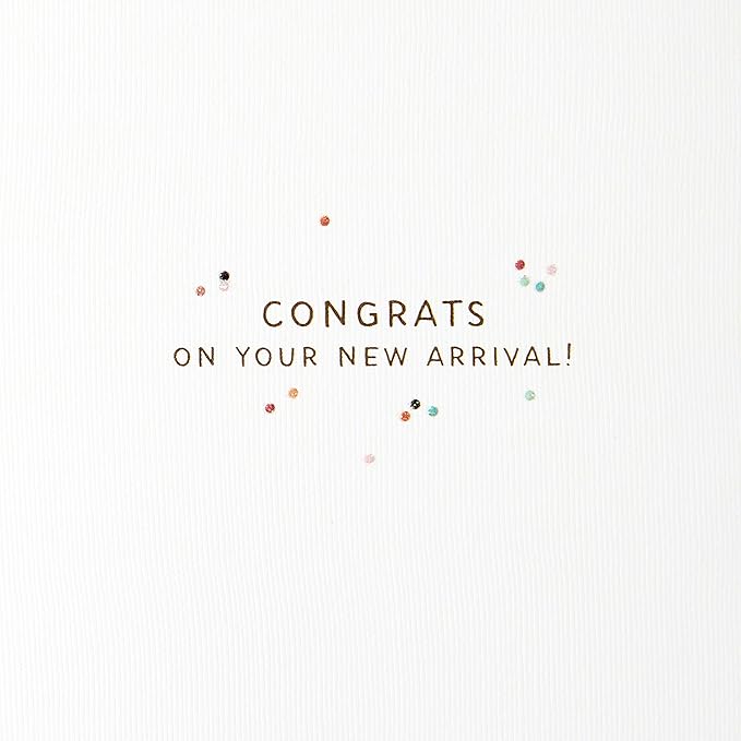 Hallmark Signature Baby Shower Card (Ice Cream Cones)