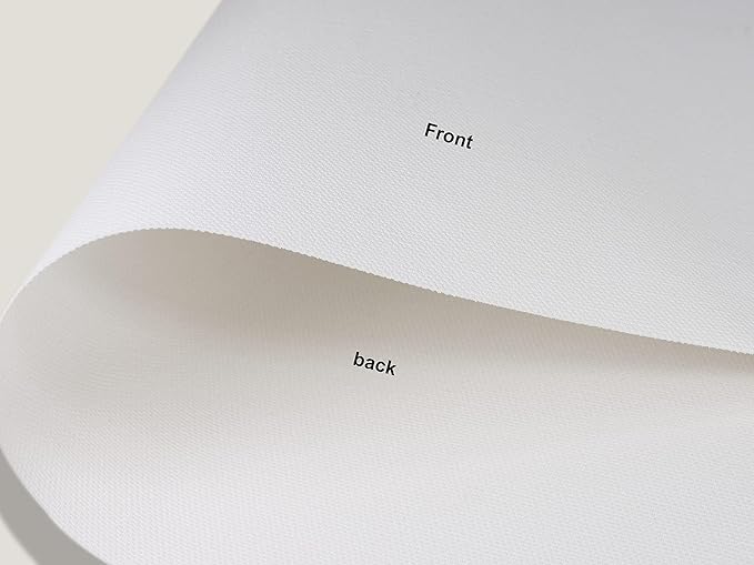 Premium Cotton Matte Canvas Roll, Quick Dry, Wide Format Inkjet Printer Compatible, Perfect for Fine Art, Photography, Giclée Printing, Archival Quality Prints. (24''x 66' 420gsm Poly-Cotton 6Rolls)