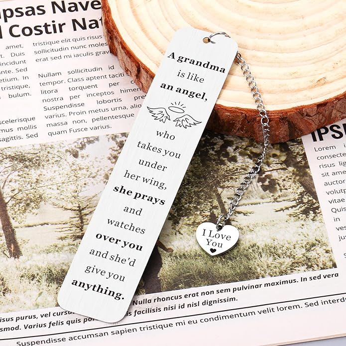 Grandma Christmas Gifts, Grandma Gifts, Grandma Birthday Gifts, GiGi Gifts for Grandma, Bookmark Gifts for Grandma Unique, Great Grandma Gifts,New Grandma Gifts,Mothers Valentines Day Gift for Grandma